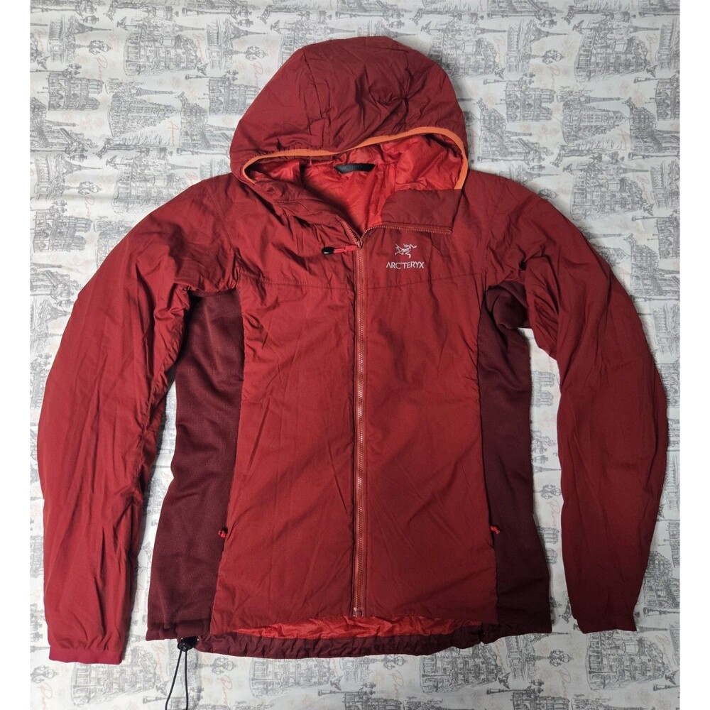Vintage Arc’teryx Atom Lt Hoodie RARE Sz Large Orange Hoodie Zip Up